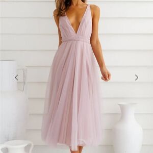 SUMMER CINDERELLA MIDI DRESS LILAC | Hello Molly